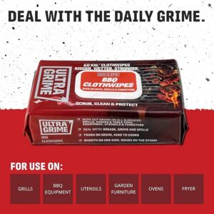 UltraGrime Barbecue XXL+ Clothwipes